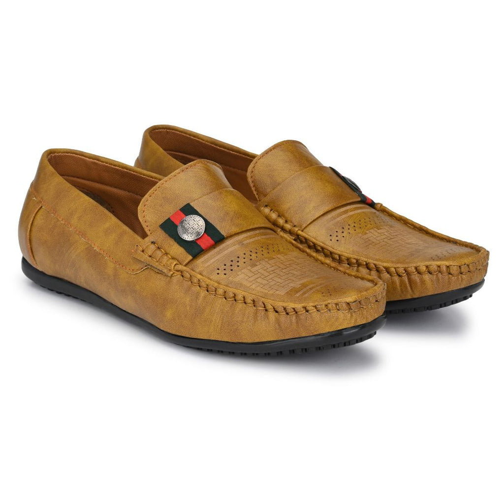 Generic Men Beige,Tan,Brown Color Leatherette