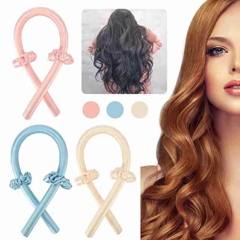 Silk Heatless Curling Rod Set