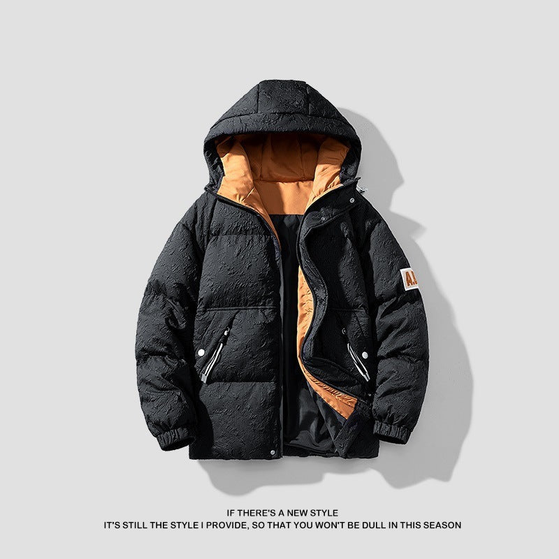 Winter Thermal Cotton-Padded Jacket for Men – Heavyweight Warmth,