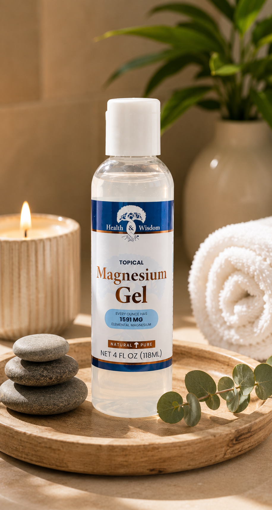 Health and Wisdom Magnesium Gel