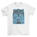 Hangover men cartoon t-shirt