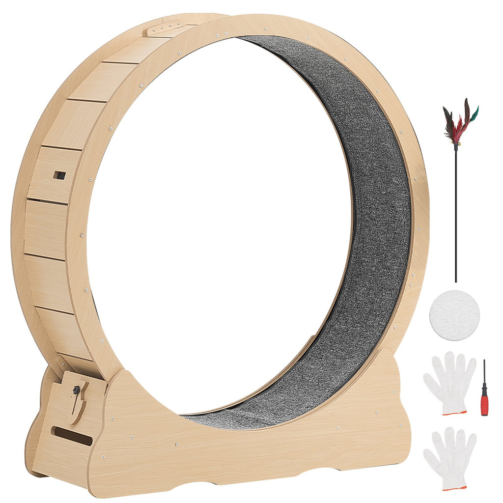 Indoor Cat Exercise Wheel – Quiet Running Treadmil